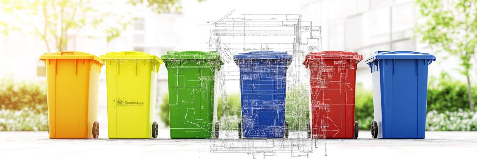 Entwicklung eines Betriebskonzepts für Abfallmanagement an einem neuen Standort