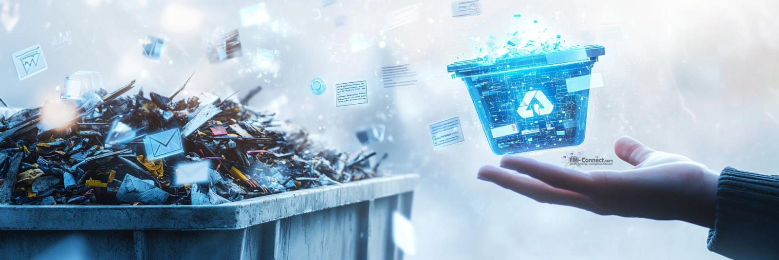 Eine professionelle Anordnung von Entsorgungsflächen