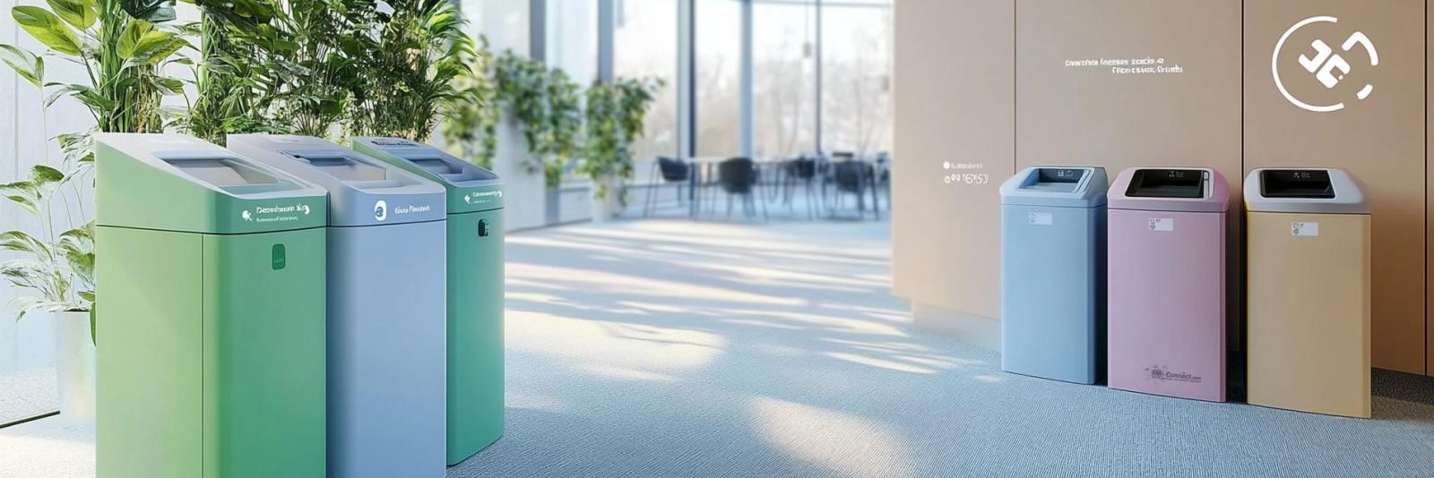 Das zonenbasierte Recycling- und Arbeitsplatzmanagement zielt darauf ab, eine nachhaltige und effiziente Arbeitsumgebung zu schaffen